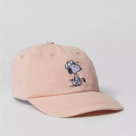 Peanuts Accessories - Urban Outfitters Peanuts Snoopy Golfer Hat New